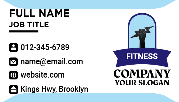 Intense Fitness Business Card