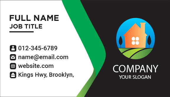 Landscaping Scenery Business Card