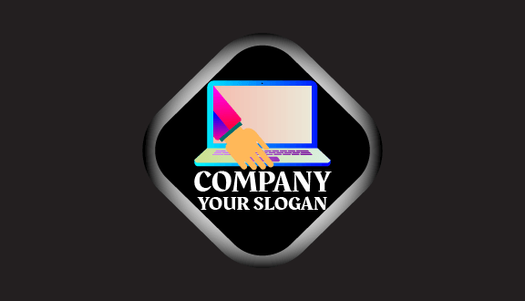 Cartão De Visita De Loja De Conserto De Laptop