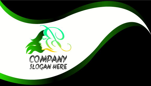 Carte De Visite Lawless Beauty Silhouette