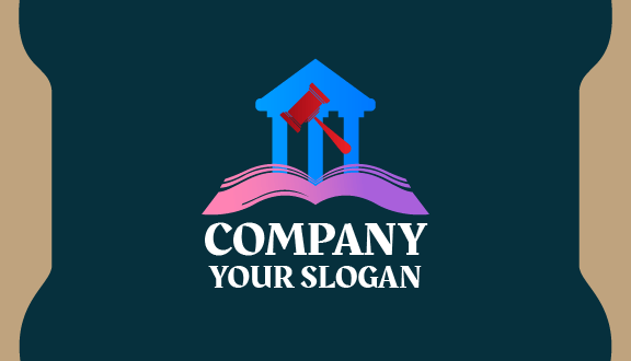 Tarjeta De Presentación De Un Bufete De Abogados