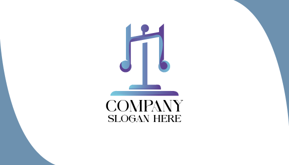 Tarjeta De Presentación De Imparcialidad De Abogado