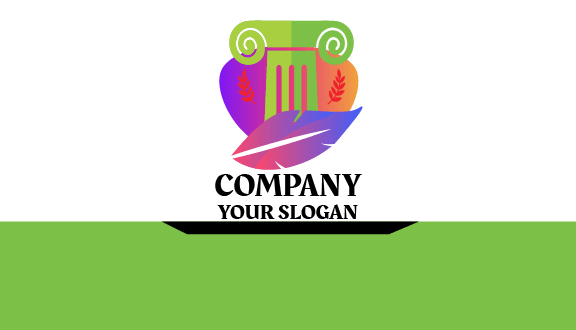 Tarjeta De Presentación De Pilar De Abogado