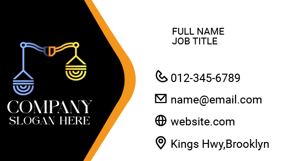 Lawyer Tribunal Business Card