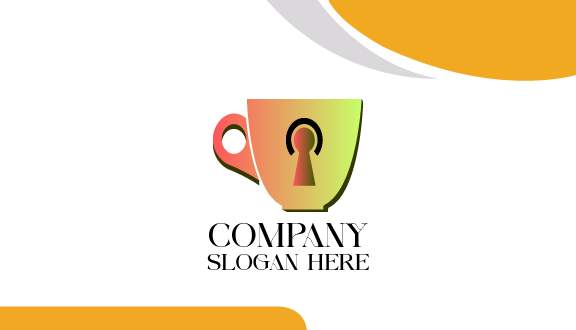 Placa De Localização Café Cartão De Visita