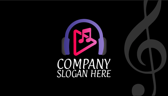 Loud Headphones Müzik Kartviziti