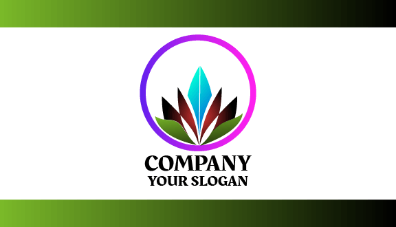 Sevimli Kristalize Daire Kartvizit