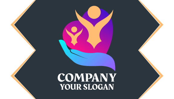 Tarjeta De Presentación De Una Organización Sin Fines De Lucro Con Amor