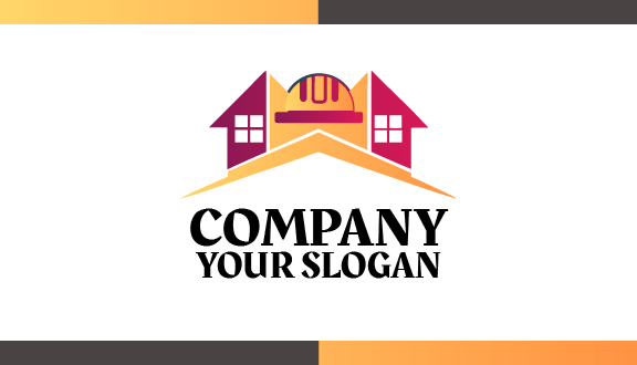 Carte De Visite De Construction D'appartement De Luxe