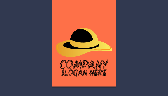 Carte De Visite De Chapeau De Luxe