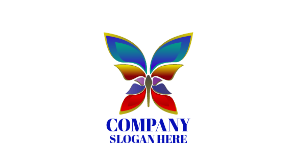 Magnífica Tarjeta De Presentación Con Forma De Mariposa