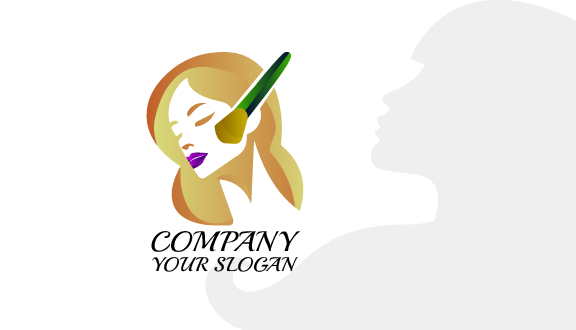 Tarjeta De Presentación De Salón De Maquillaje Para Maquilladores