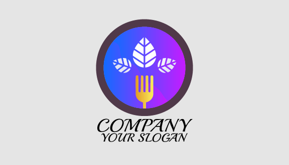 Minimalistische Catering-visitenkarte