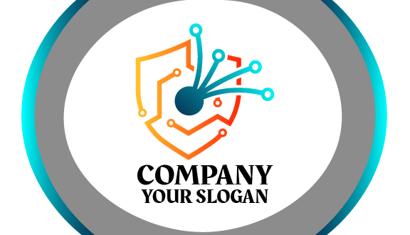 Tarjeta De Presentación De Seguridad Informática Moderna