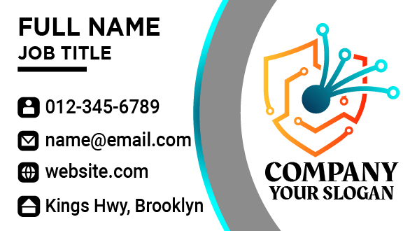 Modern Computer Security Business Card