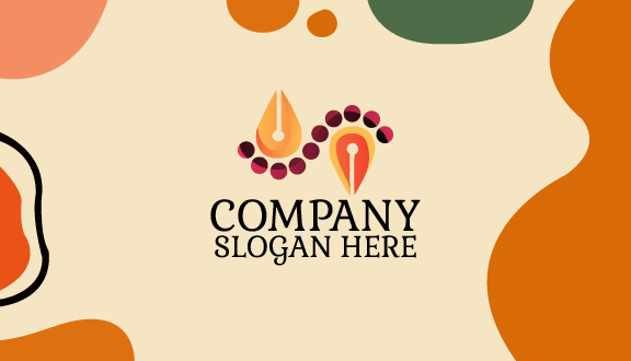 Cartão De Visita Moderno Do Artista Nib