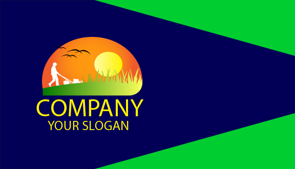 Biglietto Da Visita Per Giardinaggio E Falciatura