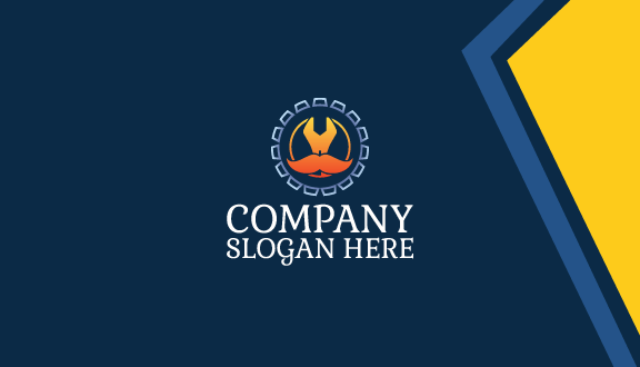 Tarjeta De Presentación De Manitas Con Bigote