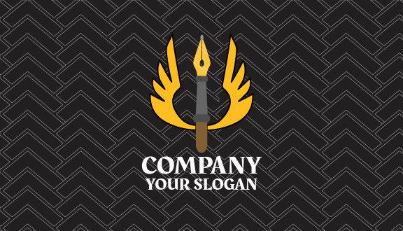 Mustard Wings Art Business Card