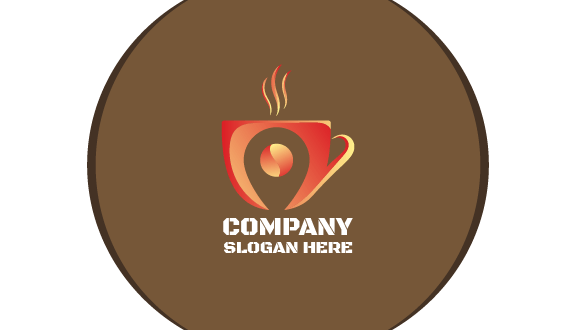 Cartão De Visita Café Sinal De Navegação