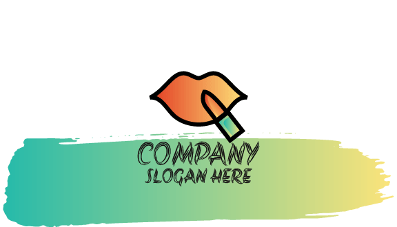 Tarjeta De Presentación De Cosméticos De Color Naranja