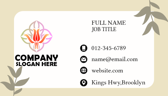 Ornamental Spa Business Card