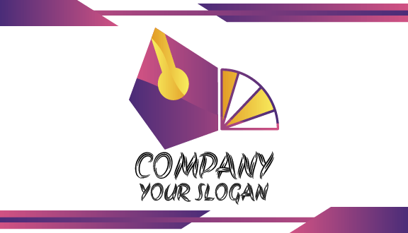 Cartão De Visita De Artista De Origami Em Papel