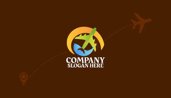 Kartu Nama Perjalanan Pesawat Parrot