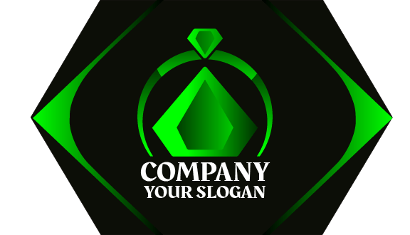 Kartu Nama Perhiasan Berlian Parrot Shade