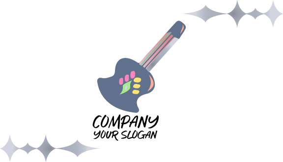 Pastel Yapraklar Müzik Kartviziti