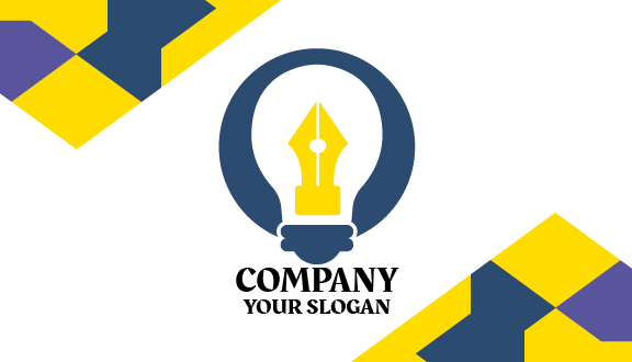 Pen Filament Art Business Card