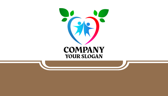 Tarjeta de presentación de una organización filantrópica sin fines de lucro