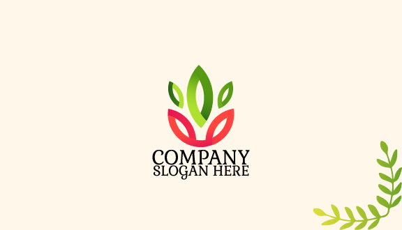 Carte De Visite De Verdure Pittoresque