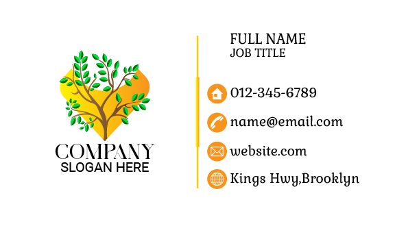 Picturesque Tree Business Card