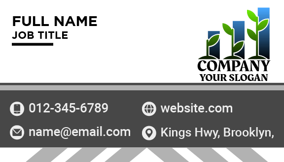 Plantation Accountant Business Card