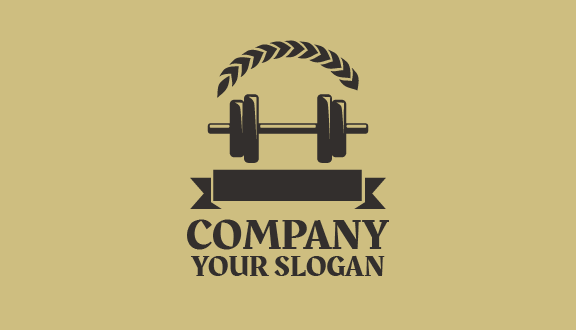 Potente Tarjeta De Presentación De Fitness