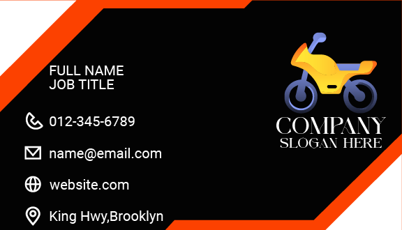 Premium Bike Business Card