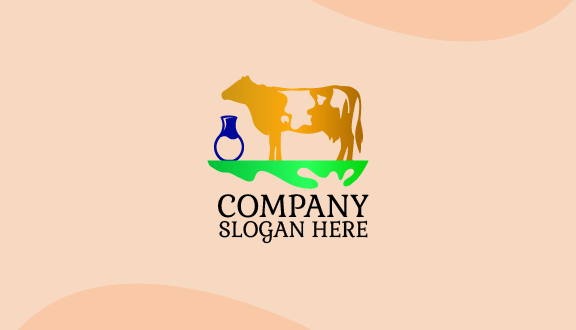 Tarjeta De Presentación De Ganado Lechero Premium