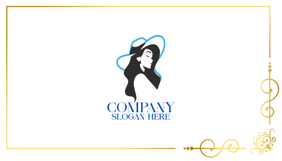 Kartu Nama Gaya Busana Premium