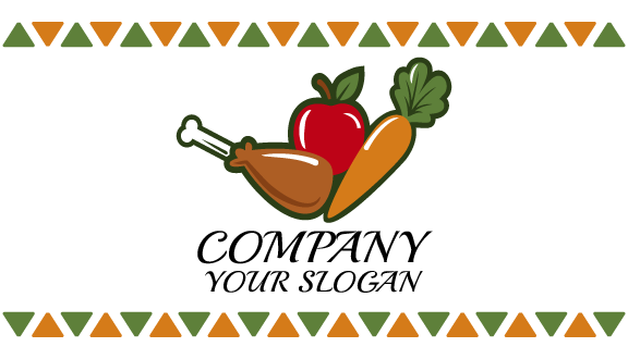 Premium Food Place Business Card