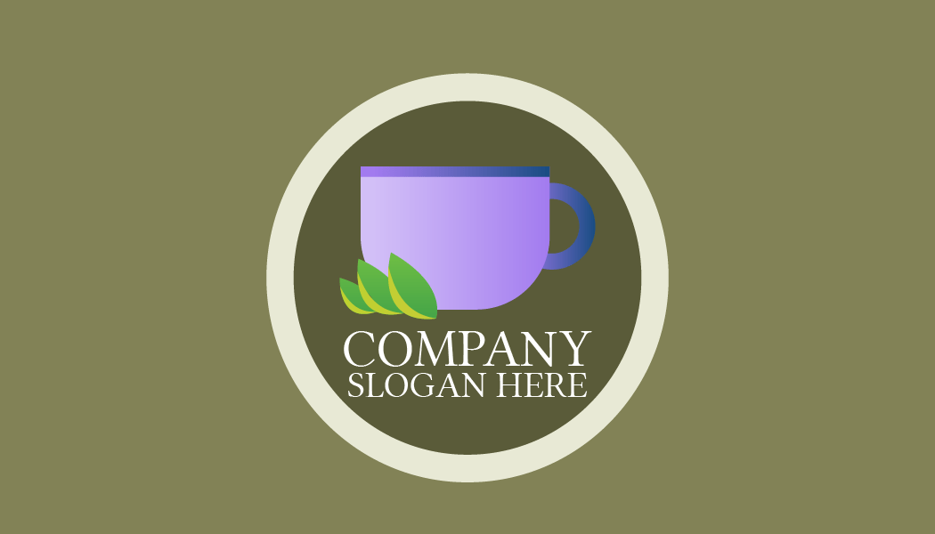 Tarjeta De Presentación De Tienda De Té Premium