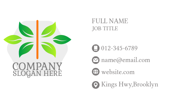 Pristine Greenery Business Card