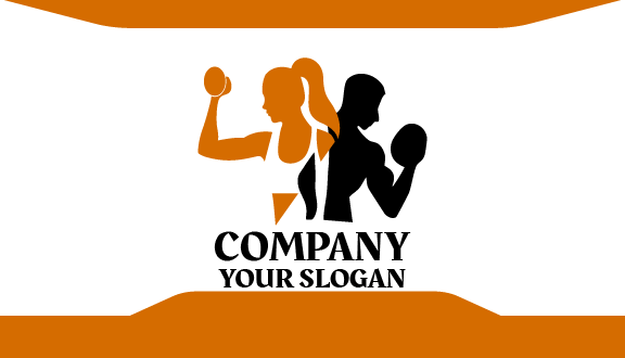 Tarjeta De Presentación De Fitness Profesional