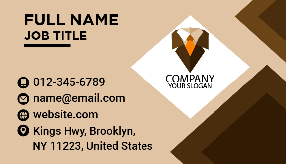 Prom Suit Boutique Business Card