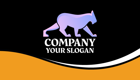 Tarjeta De Visita De Tigre Merodeador