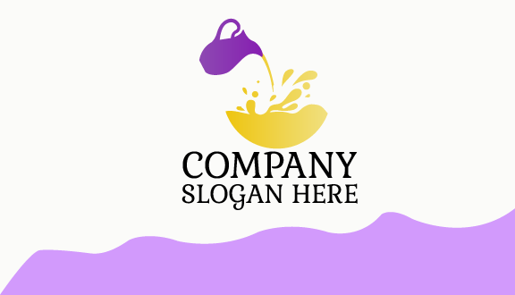 Tarjeta De Presentación De Productos Lácteos De Leche Pura