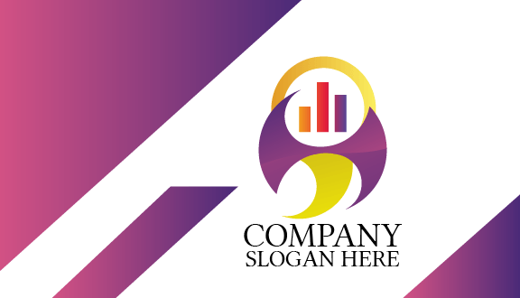 Kartu Nama Konsultasi Ungu