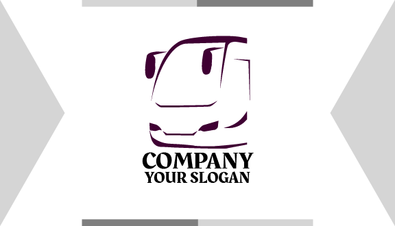 Kartu Nama Bus Garis Ungu