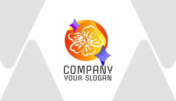 Tarjeta De Presentación Estética Con Estrella Morada