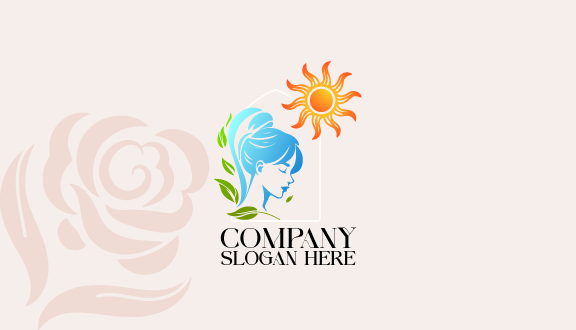 Tarjeta De Presentación Estética Con Brillo Radiante